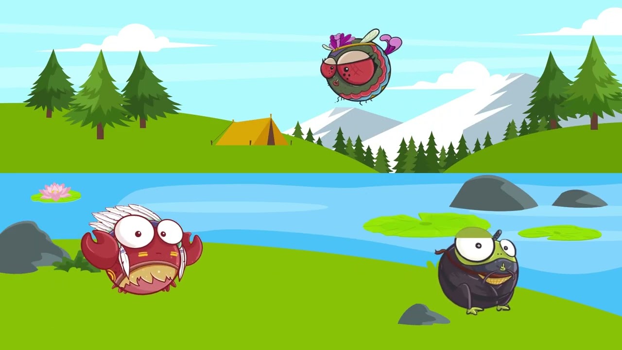 Hop, Hop, Hop, Little Fat Frog - Nursery Rhyme for Toddlers #nursery #nurseryrhymes #toddlers