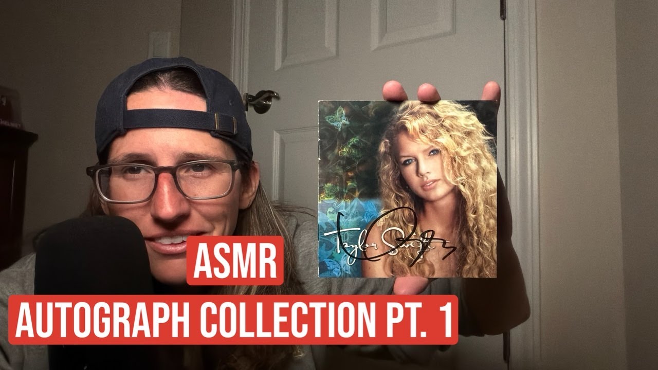 ASMR Autograph Collection Tour | Part 1 (Soft-Spoken & Cozy)