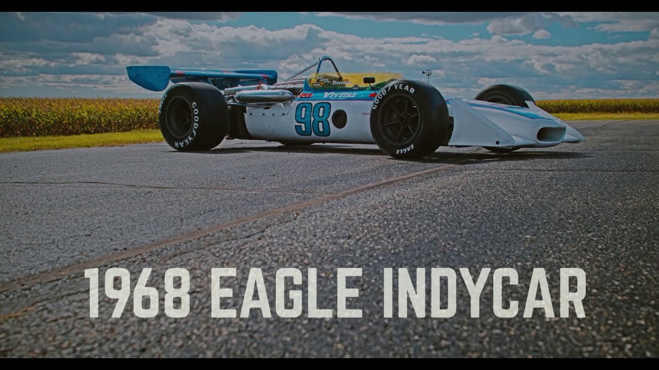 Indy Car History - 1968 Eagle Offenhauser Indy Car Feature // Mecum Kissimmee 2023