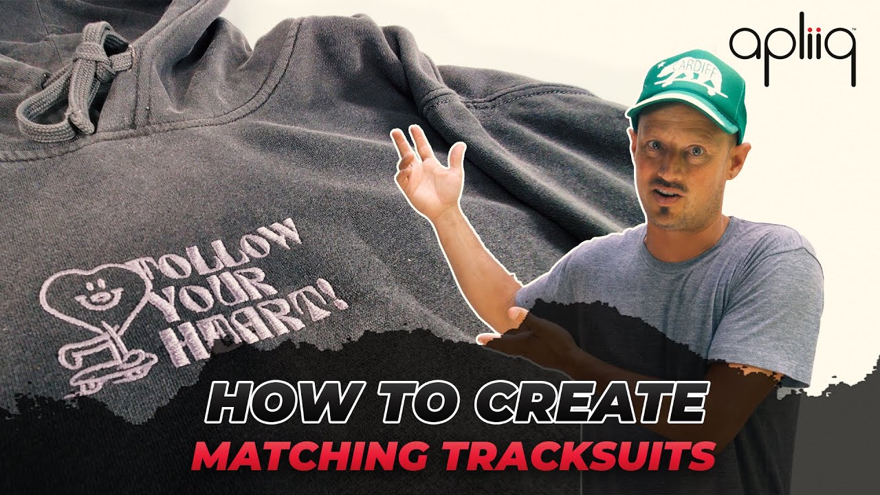 How To: Design & Create Matching Tracksuits With Embroidery