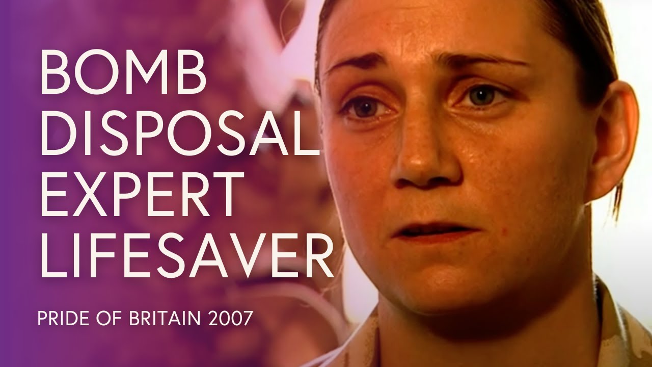 Michelle Cunningham: Bomb Disposal Expert's Life-Saving Bravery | Pride of Britain 2007
