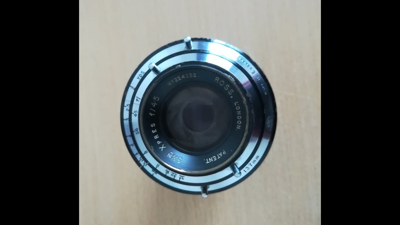 Ross Xpres 137mm F4.5  on Sony A7Rlll