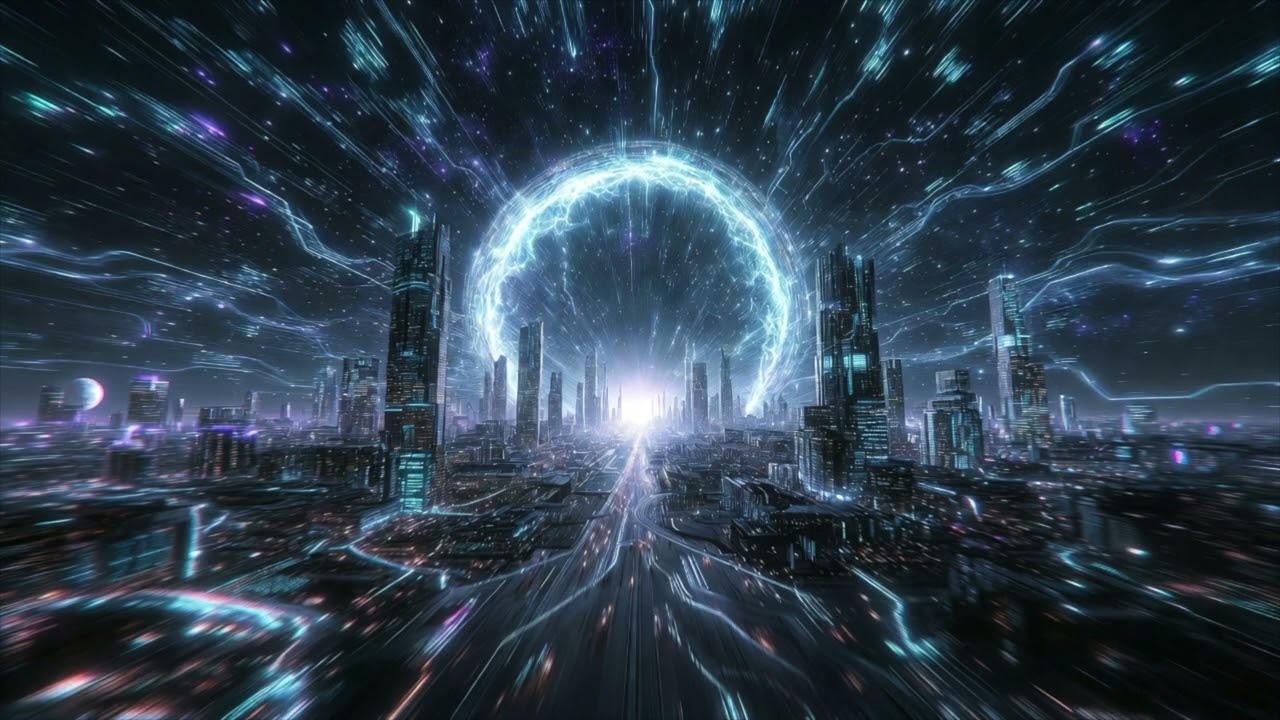 SINGULARITY DRIVE | Near-future world