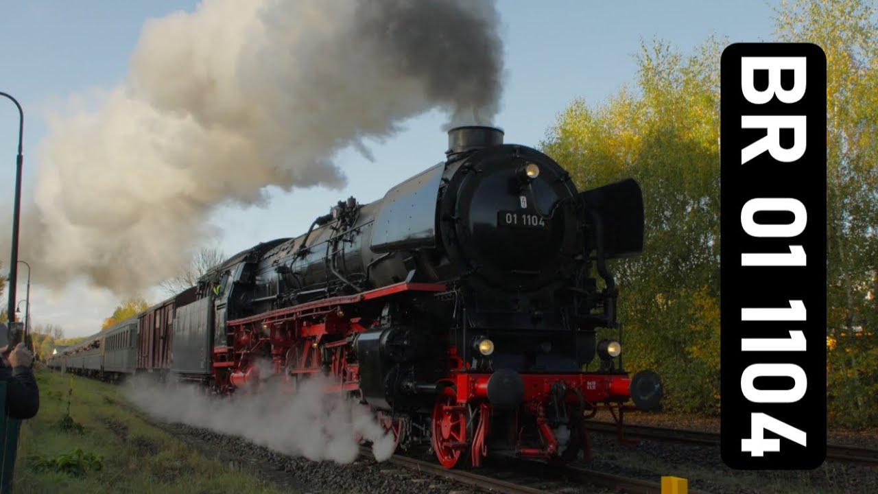 BR 01 1104 in Marsberg und Kassel 2025