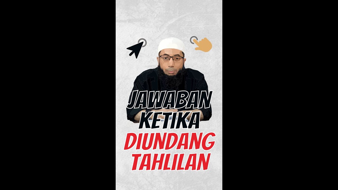 JAWABAN KETIKA DIUNDANG TAHLILAN  #shorts