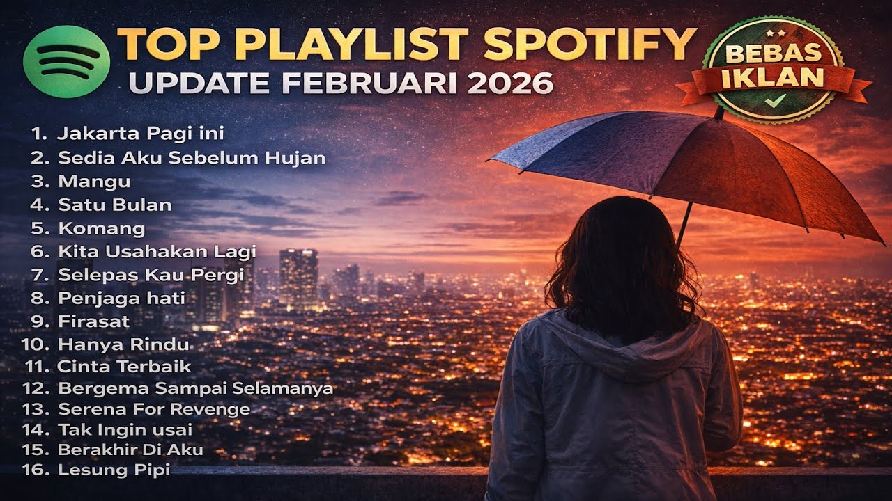 Lagu Pop Indonesia Terbaru 2026 🎧 Playlist Santai Teman Kerja & tidur (Update Februari)