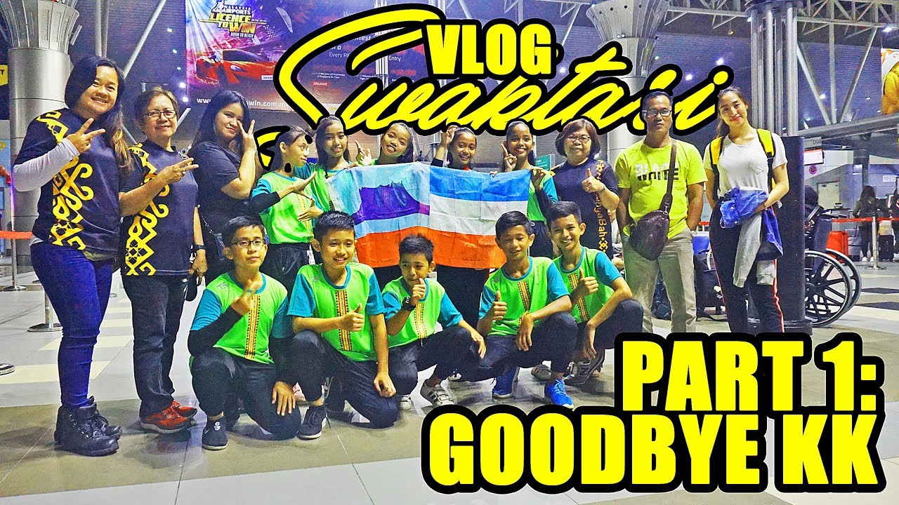 Vlog Swaktari | Part 1: Goodbye KK | Malaysia International Open Dance Competition 2019