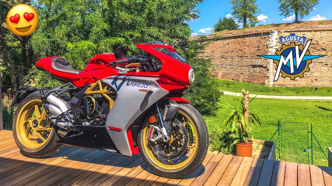 Questa MOTO è UN'OPERA D'ARTE!! Testride MV AGUSTA Superveloce 800!!
