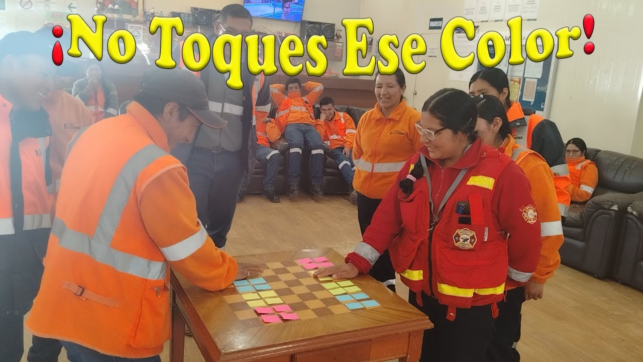 DINÁMICA DE COMUNICACION, ATENCION, CONCENTRACIÓN: ¡No Toques Ese Color!