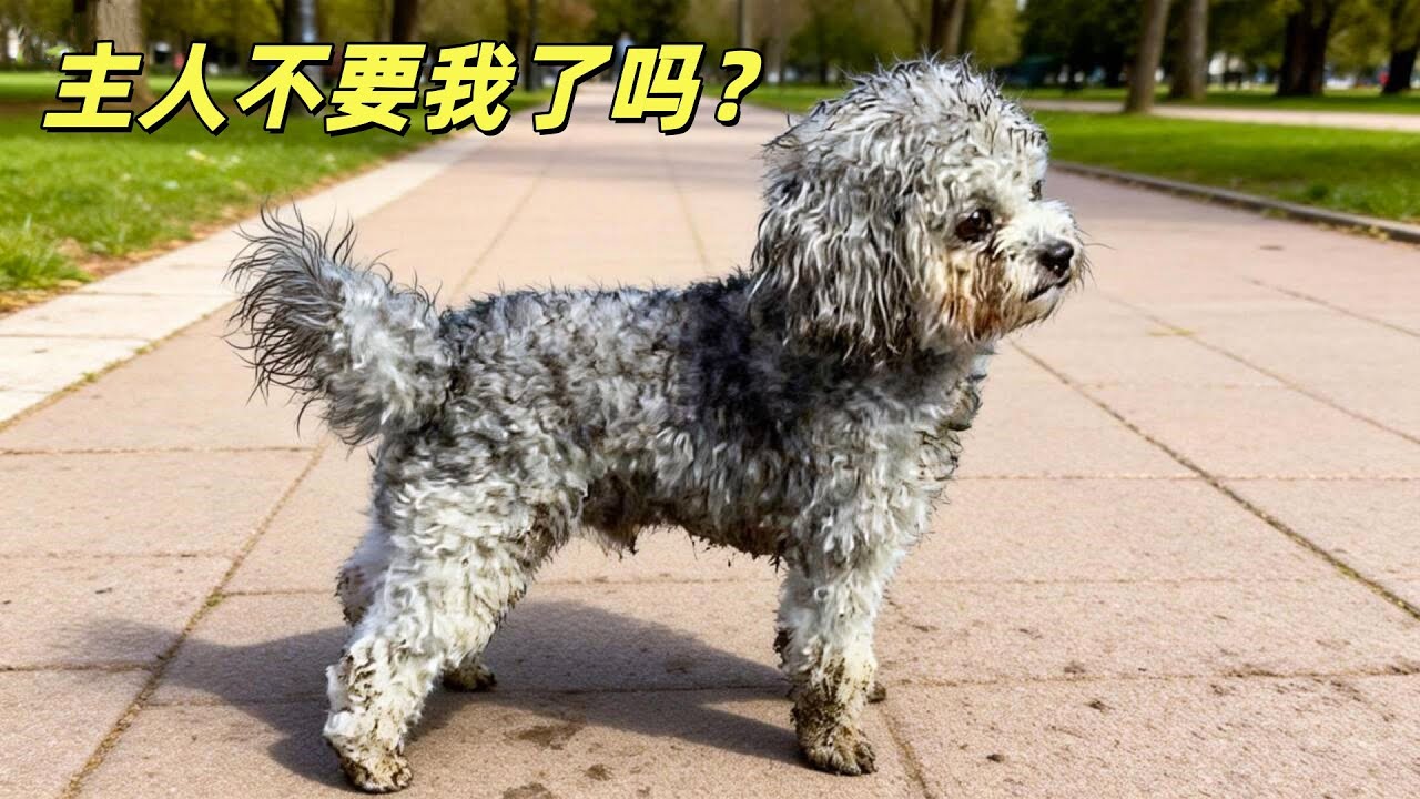 狗狗被原主人抛弃，还每天在公园等待，温柔大姐让它重获新生