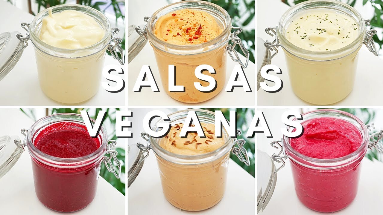 6 SALSAS VEGANAS F&Aacute;CILES [parte II]