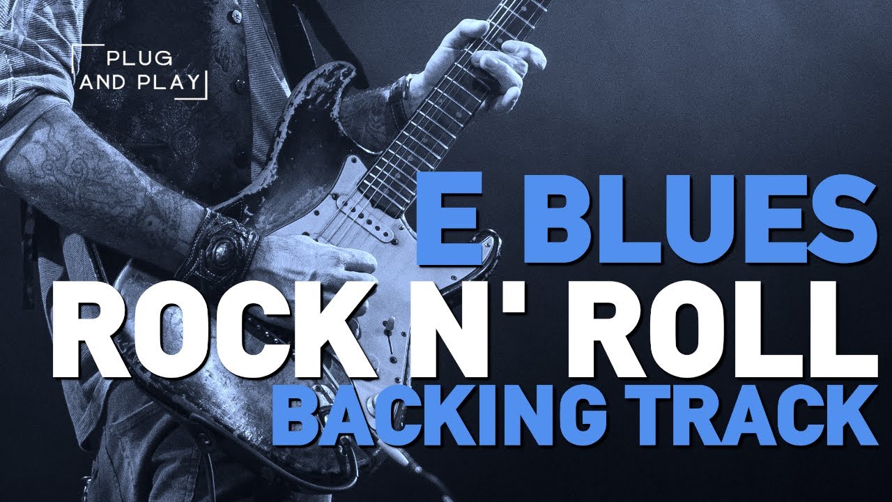 E Rock N' Roll Blues Backing Track