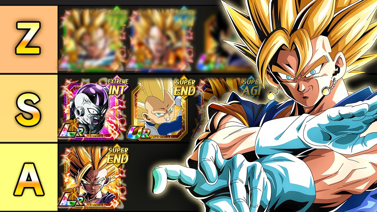 TIERLIST Teams LR 10 ans de Dokkan Battle ! (1 vue = 1 centime pour l'URSSAF)