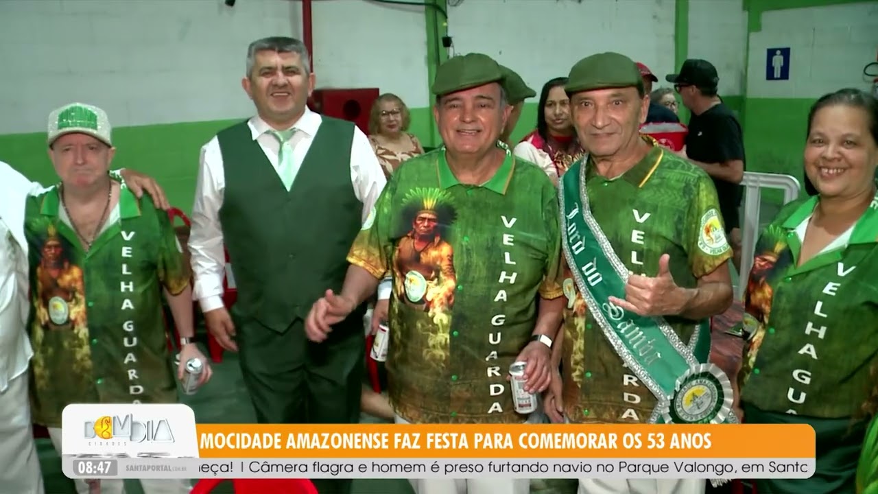 Mocidade Amazonense faz festa para comemorar os 53 anos - 21/11/2025