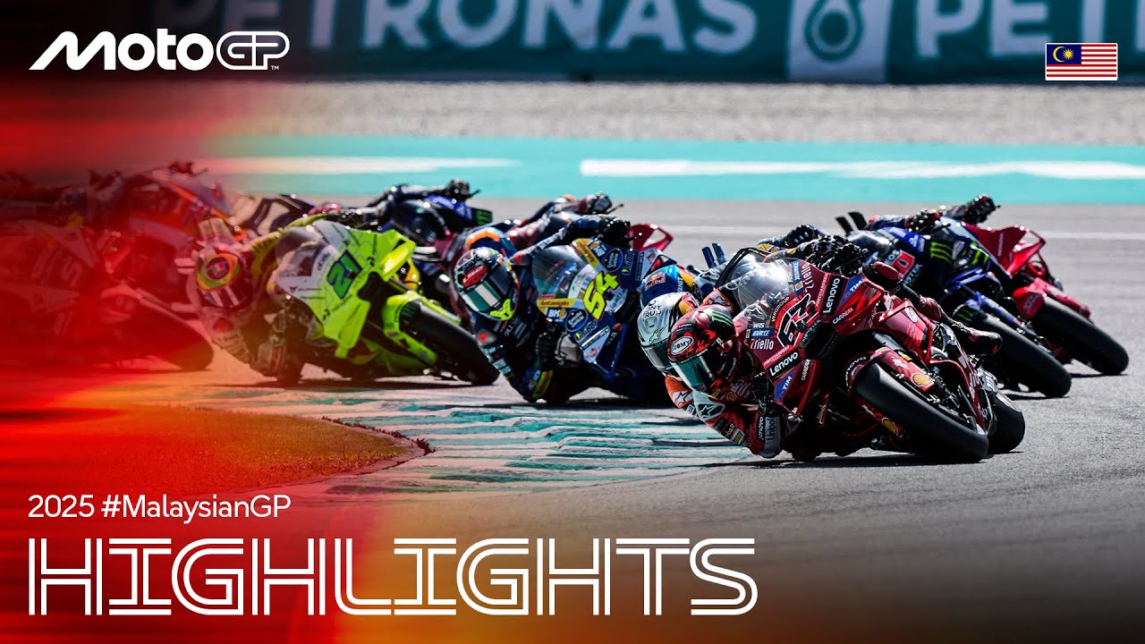 MotoGP HIGHLIGHTS 🔥 2025 Malaysian GP