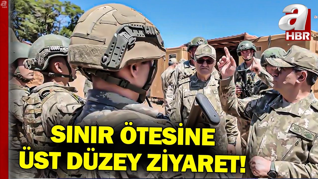 Kara Kuvvetleri Komutanı Orgeneral Bayraktaroğlu sınırda inceleme yaptı! | A Haber