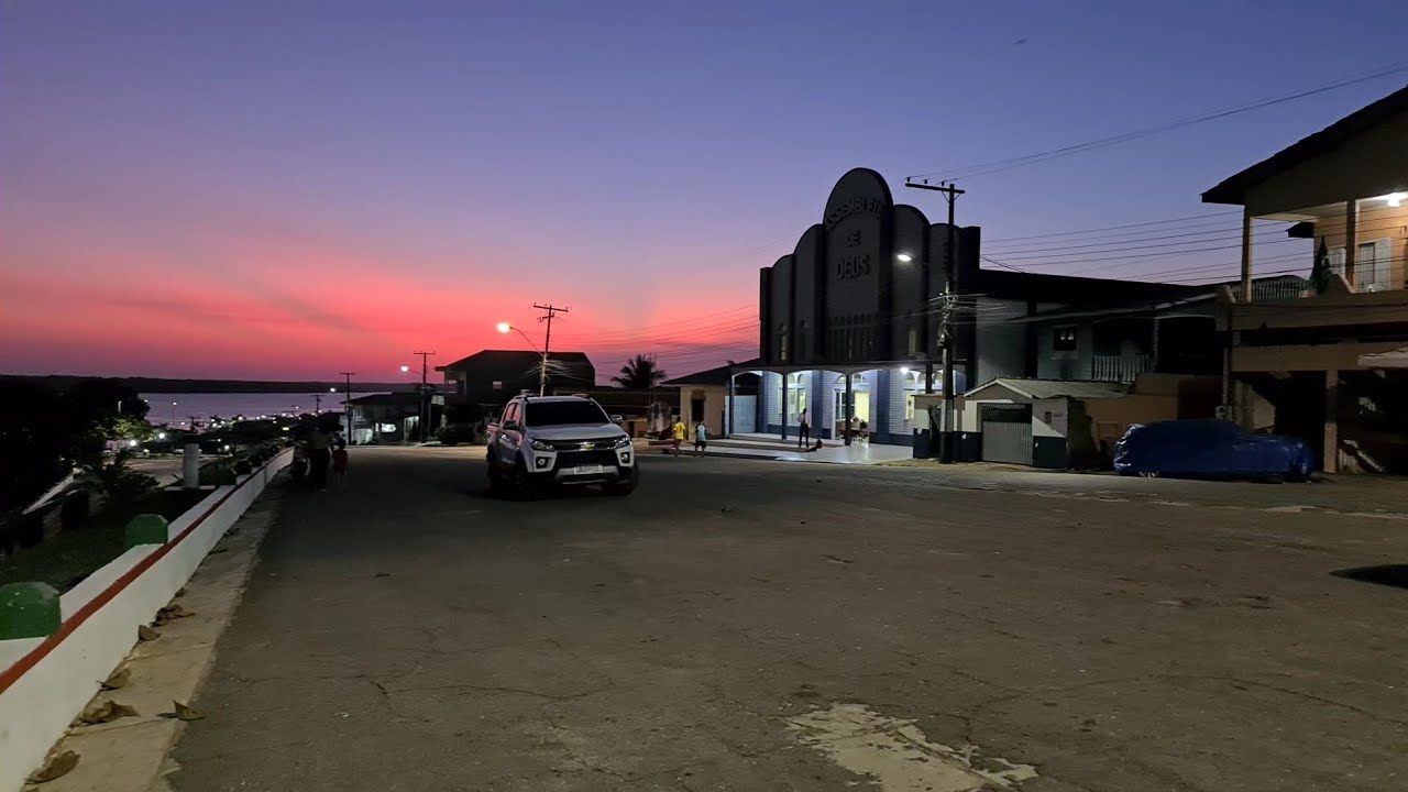 Caminhada ao pôr-do-sol em Almeirim-PA, Brasil 🇧🇷 (05/10/2022)