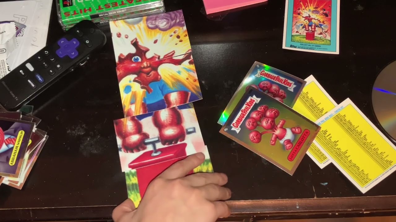 Garbage Pail Kids Unboxing #garbagepailkids #unboxing 
