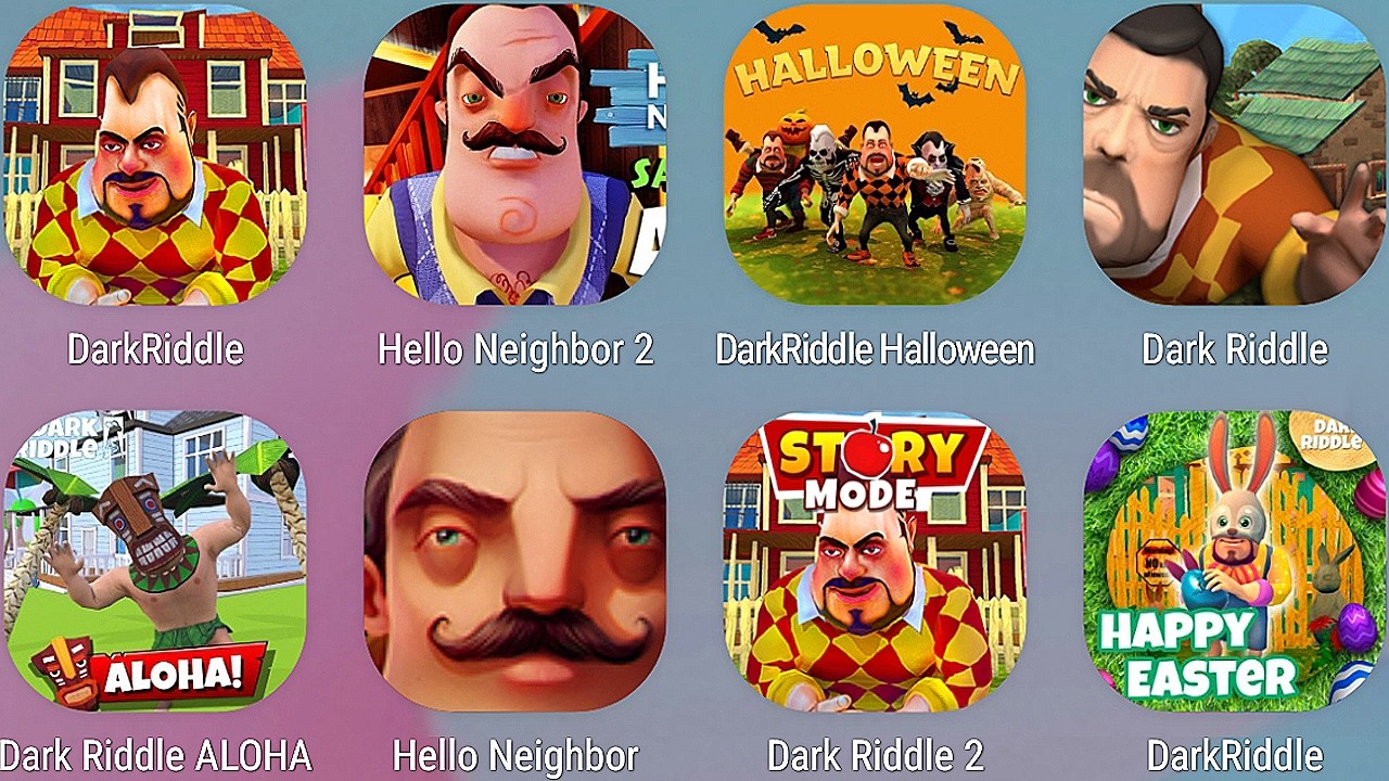 Dark Riddle,Hello Neighbor,Dark Riddle Classic