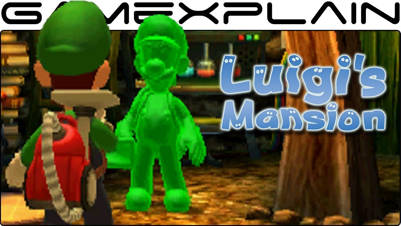 Meeting Gooigi in Luigi's Mansion 3DS Cutscene! + A Peek into E. Gadd's Future