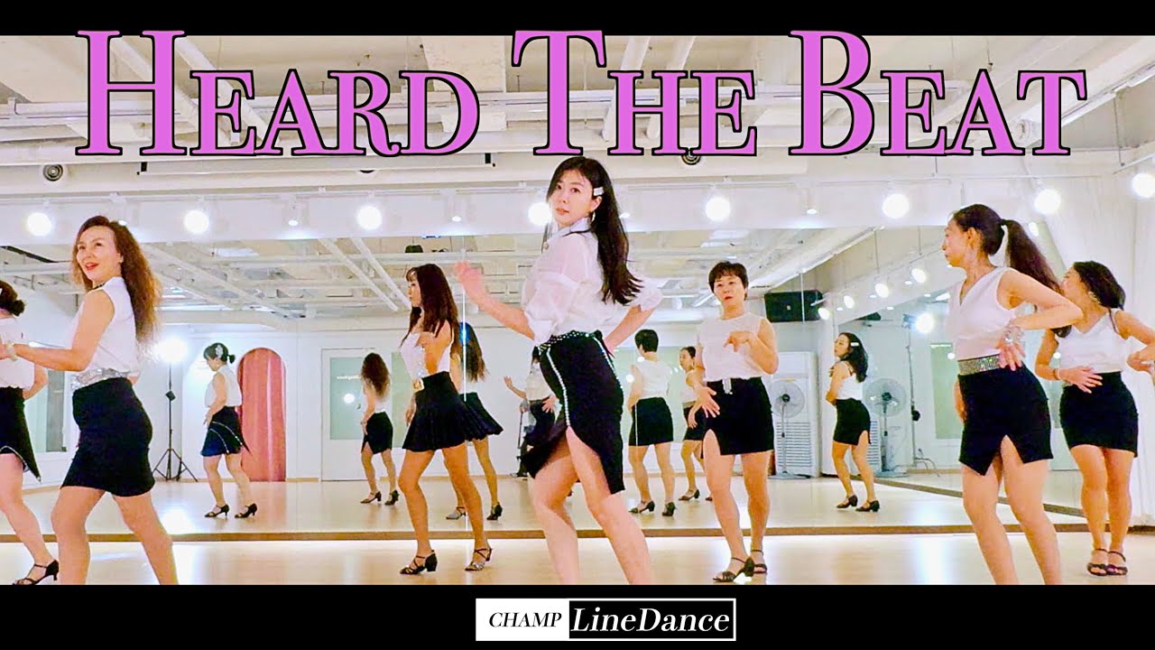 [수요중고급반] Heard The Beat LineDance | 허드 더 빗 라인댄스 | 중급라인댄스 | 챔프라인댄스 | 선릉역7번출구 | 010 8833 4921