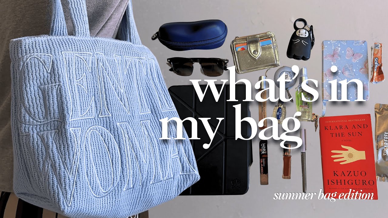 What's in my bag 2025 part 2 | daily essentials, must-have products | eng sub ✨