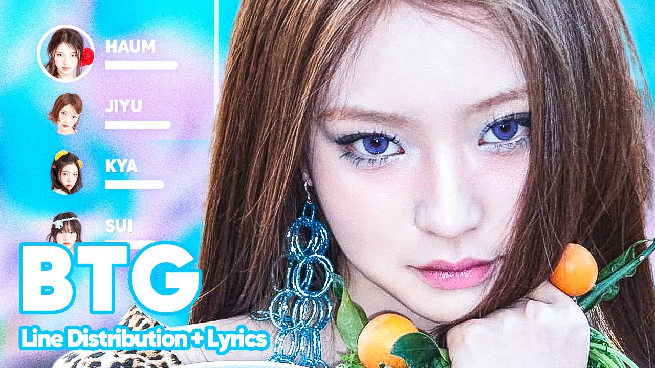 KiiiKiii - BTG (Line Distribution + Lyrics Karaoke) PATREON REQUESTED