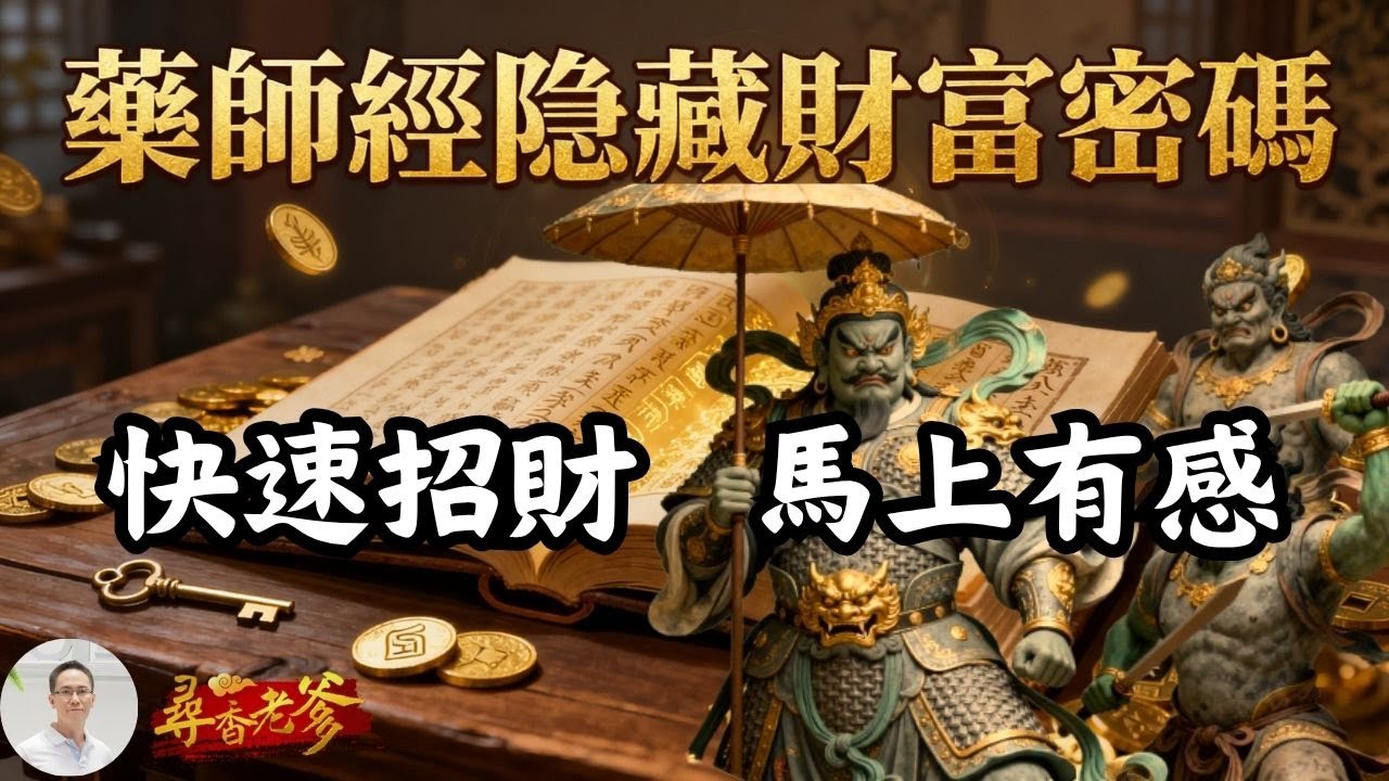 【藥師經隱藏財富密碼】讓你快速招財，馬上有感