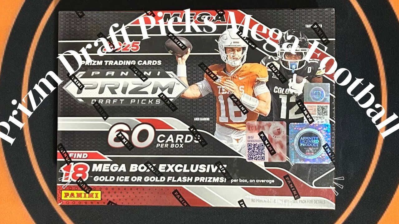 3 2025 Prizm Draft Picks Mega Boxes. Which Is Better.. Blaster Or Mega??