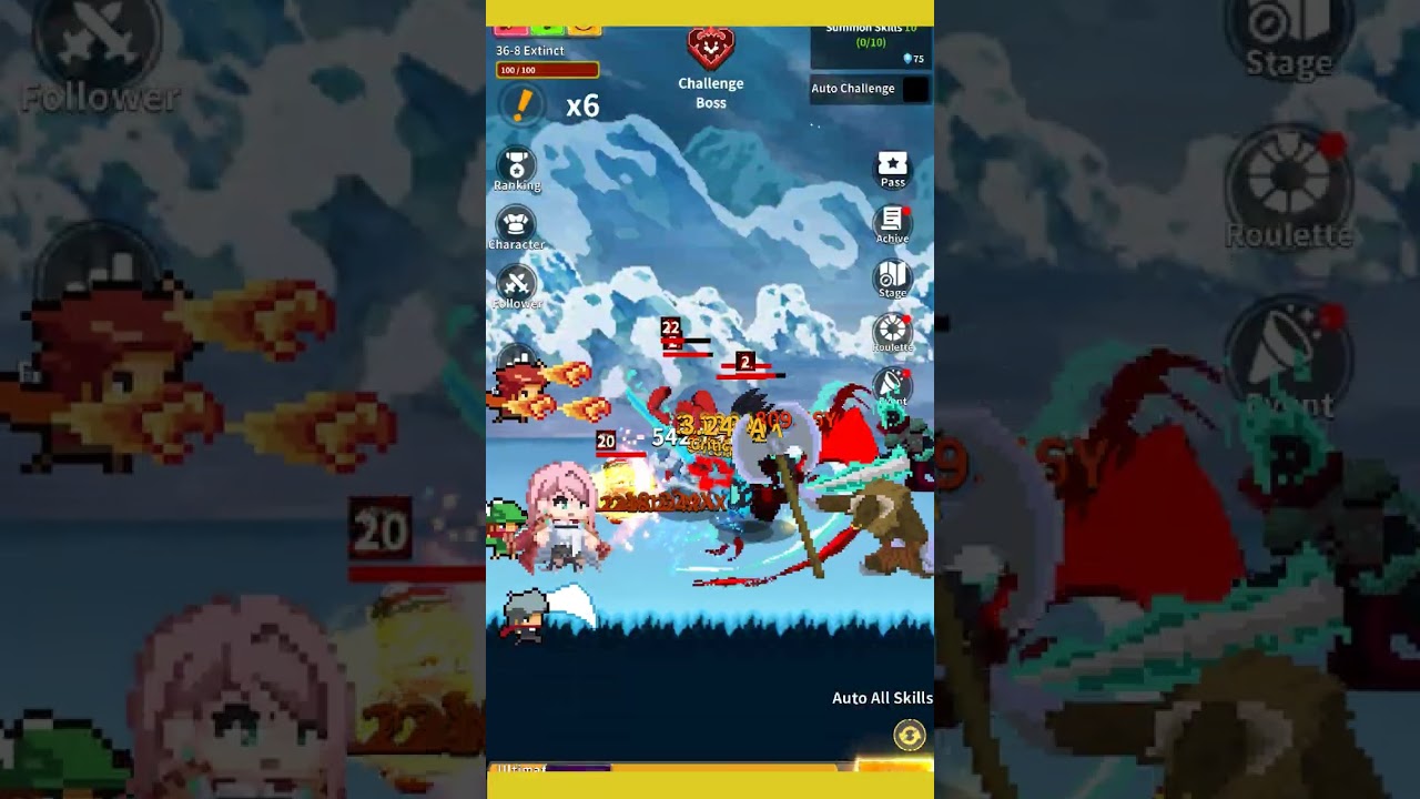🌟 Adventure with Gunblade Girl! Exciting Idle RPG Gameplay  v5 9:16 en🌟