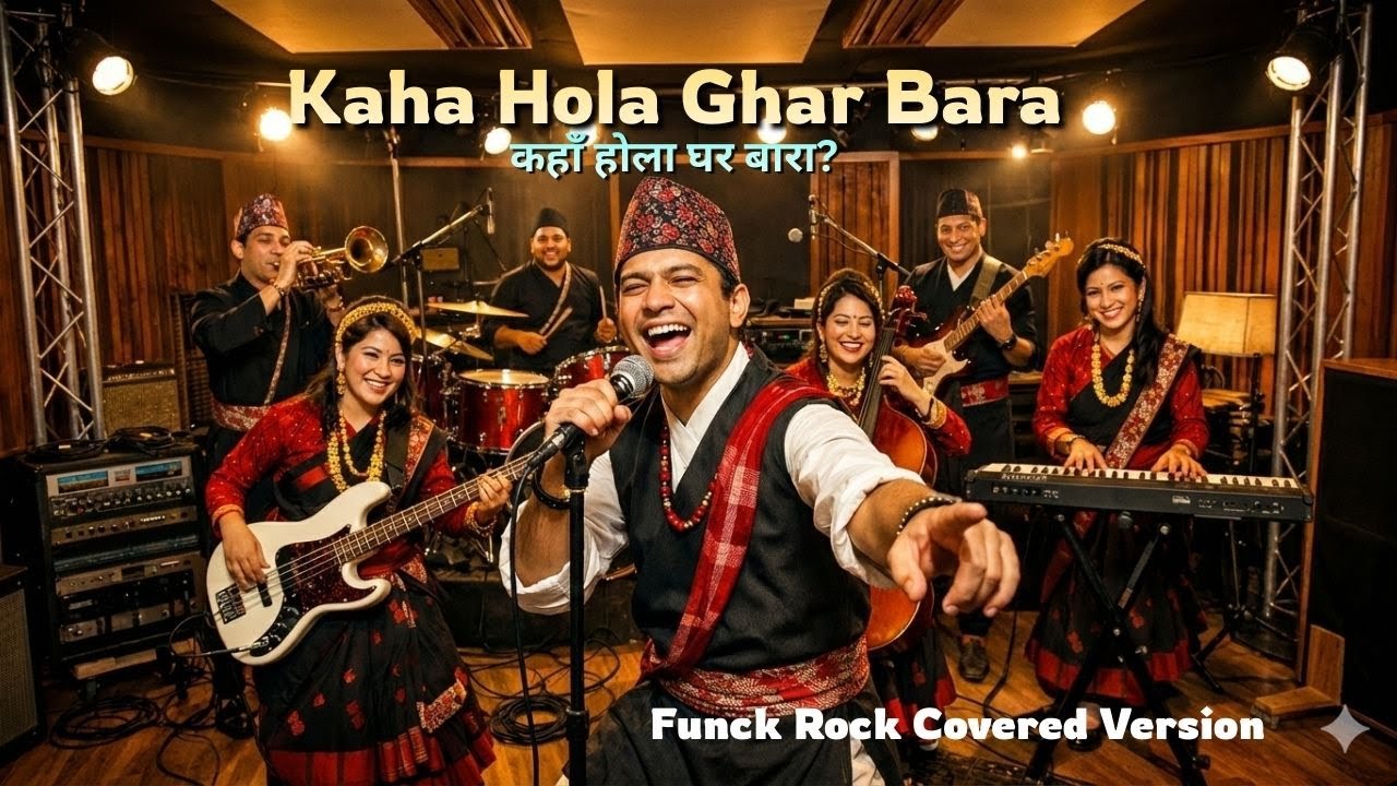 Kaha Hola Ghar Bara कहाँ होला घर बारा? (Funck Rock Covered Version) OG by Karma Band Nepal