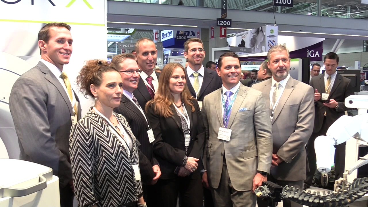 Mazor X Launch at NASS 2016 Annual Meeting