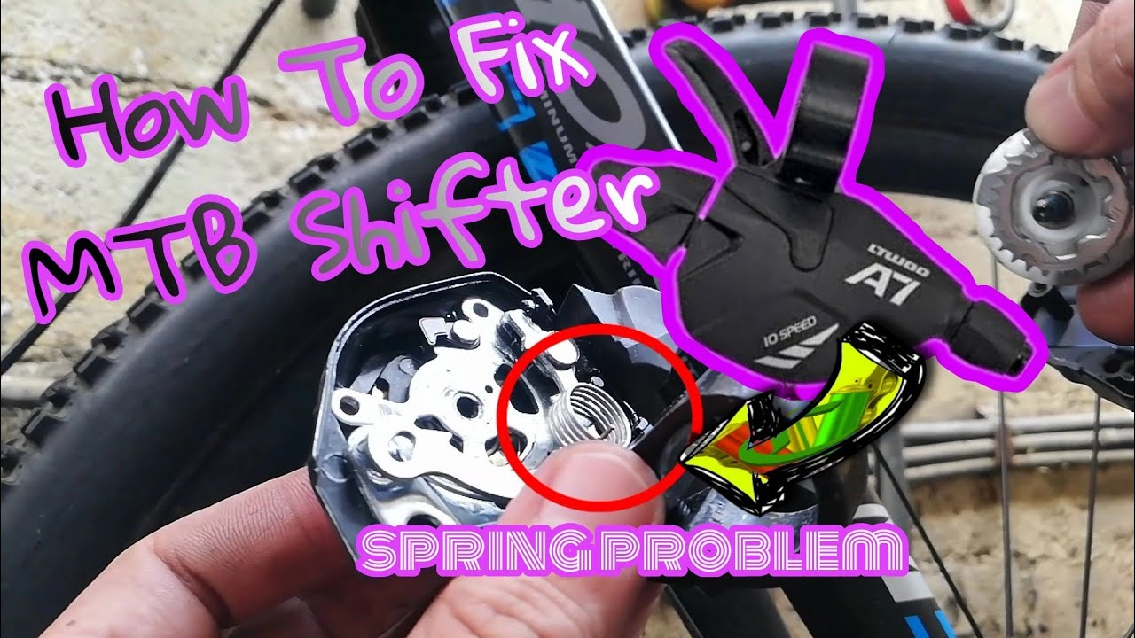 How To Fix Ltwoo A7 10 Speed Right Shifter / Spring Problem