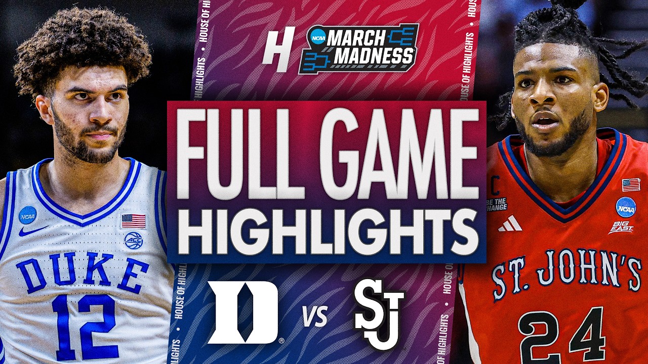 Дьюк против Сент-Джонс - ПОЛНЫЙ ОБЗОР МАТЧА 🔥 1/8 финала | NCAA March Madness 2026