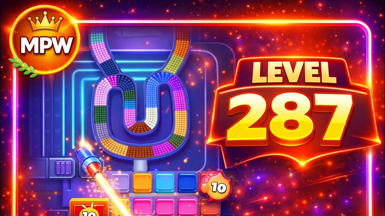 Beads Out Level 287 – Full Walkthrough (No Commentary)