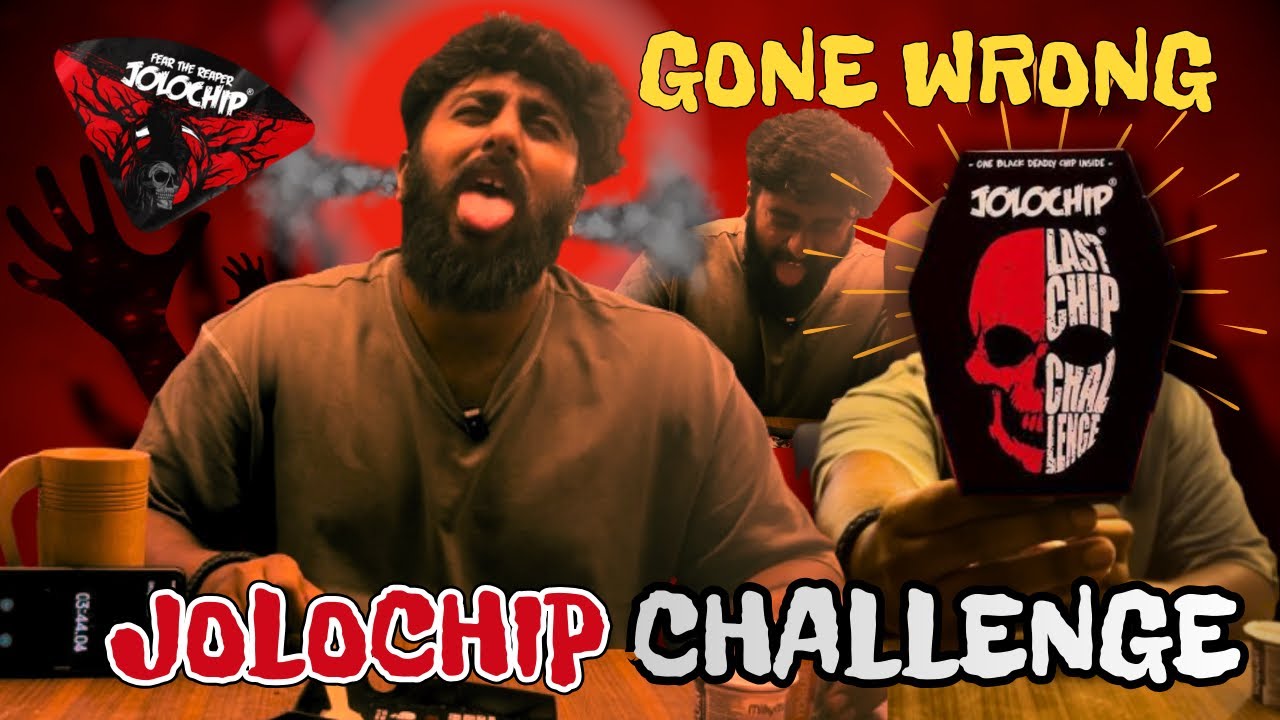 Jolochip Challenge Gone WRONG😱🔥| ಮೊದಲ ಬಾರಿ ಜೋಲೋಚಿಪ್ ತಿಂದೆ 🔥| #jolochipchallange #jolochip #challenge