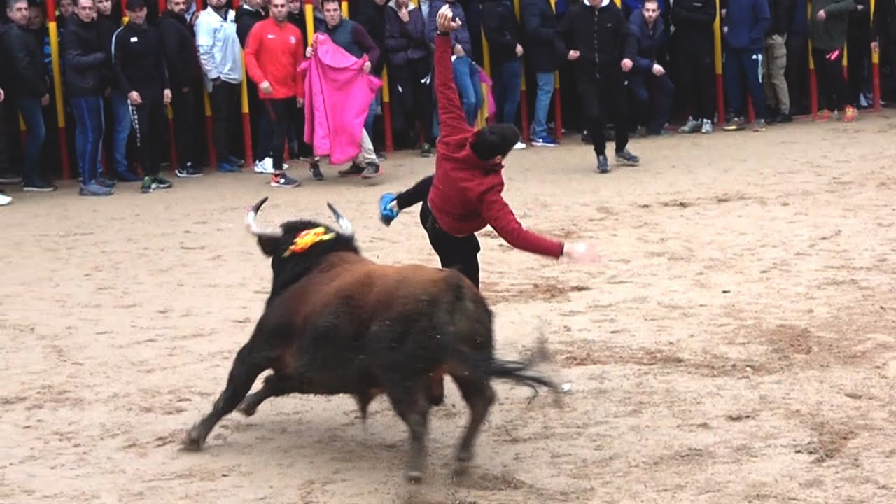 😱 SUSTOS Y COGIDAS TOROS BRAVOS - CARABAÑA MADRID 2022