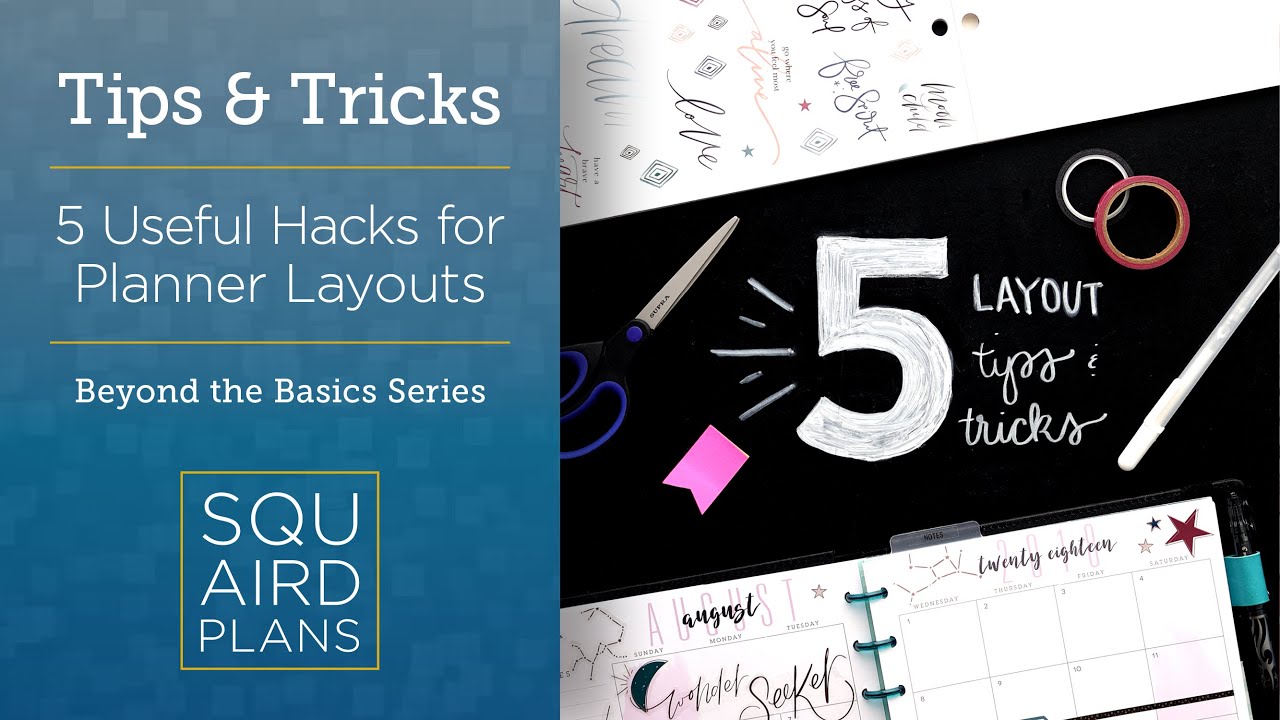 5 Useful Hacks for Planner Layouts :: Beyond the Basics :: Planner Tips & Tricks