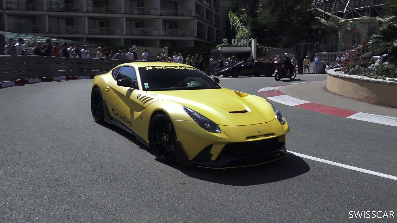 INSANE Ferrari F12 ONYX F2X Concept Longtail by @msmotors in Monaco