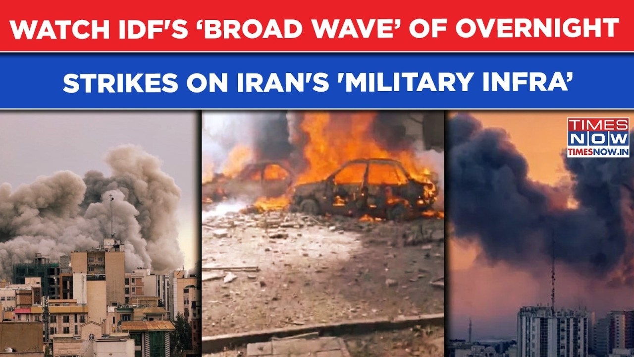 Iran War Day 7: Watch IDF's ‘Broad Wave’ of Overnight Strikes On Tehran's 'Military Infrastructure’