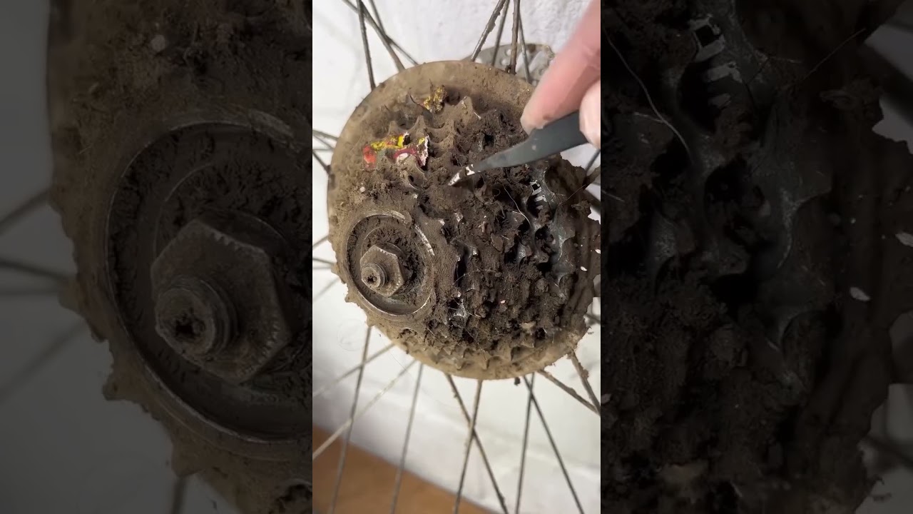 Diese Shimano Kassette hat ein Eigenleben #shimano #mtb #bikelife #bikeshorts