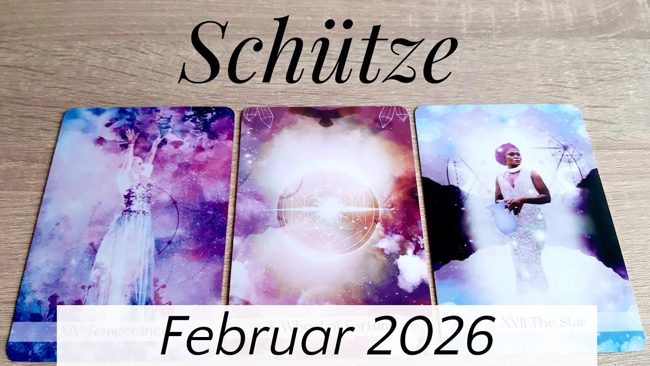 ♐SCHÜTZE - Februar 2026 | Gute Neuigkeiten! Deine Arbeit wird belohnt! Tarot 