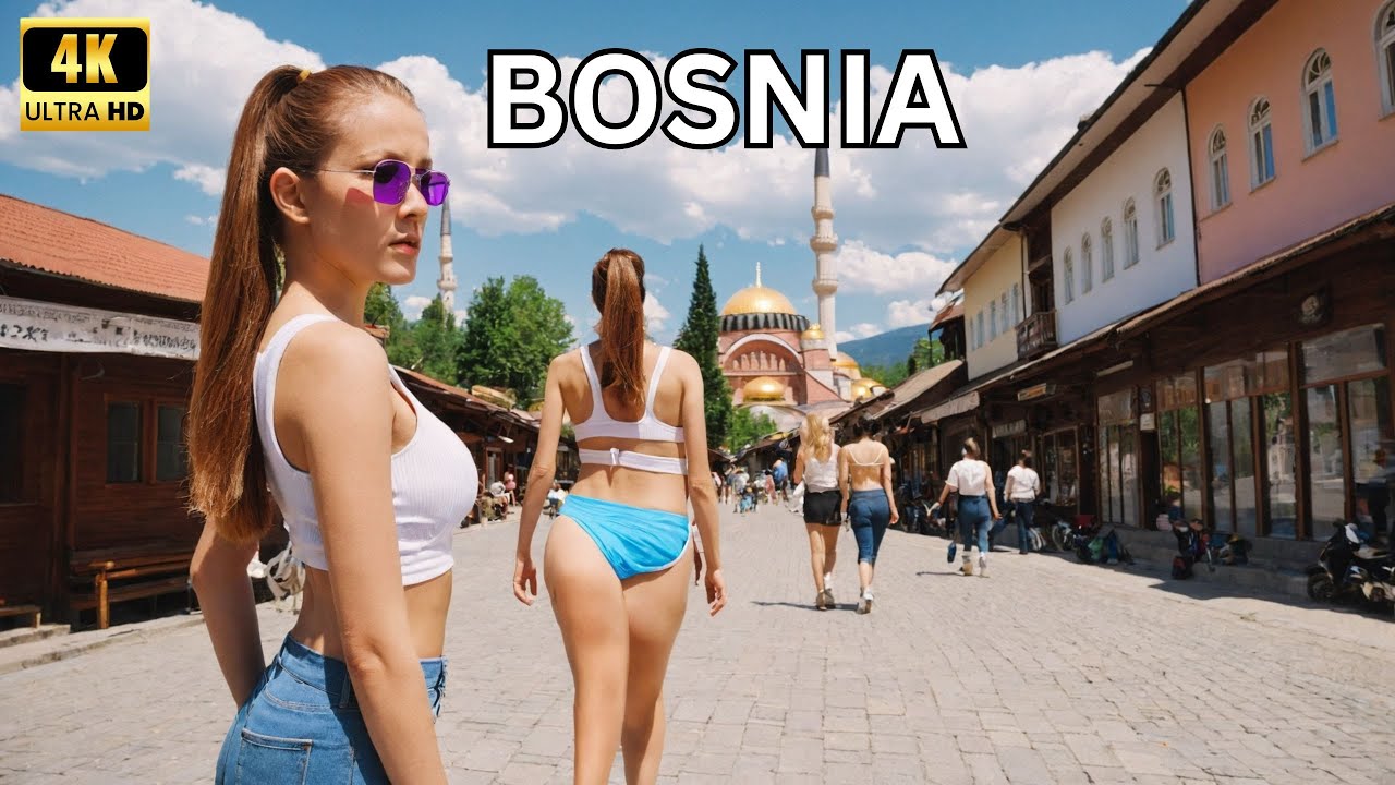 Walking Tour of Sarajevo 🇧🇦 | Explore Bosnia&rsquo;s Historic Streets & Culture in 4K