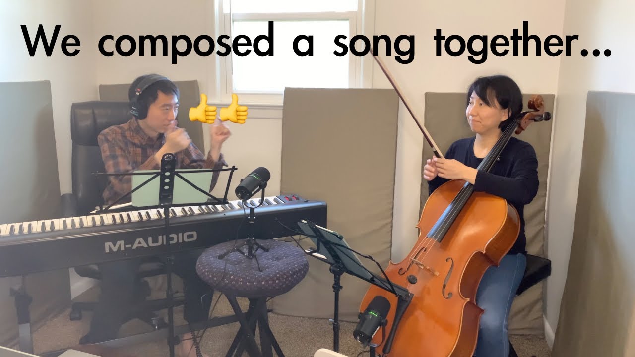 We composed a song together... (Musician couple)