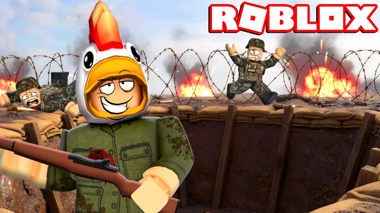 COMBATTO LA PRIMA GUERRA MONDIALE SU ROBLOX