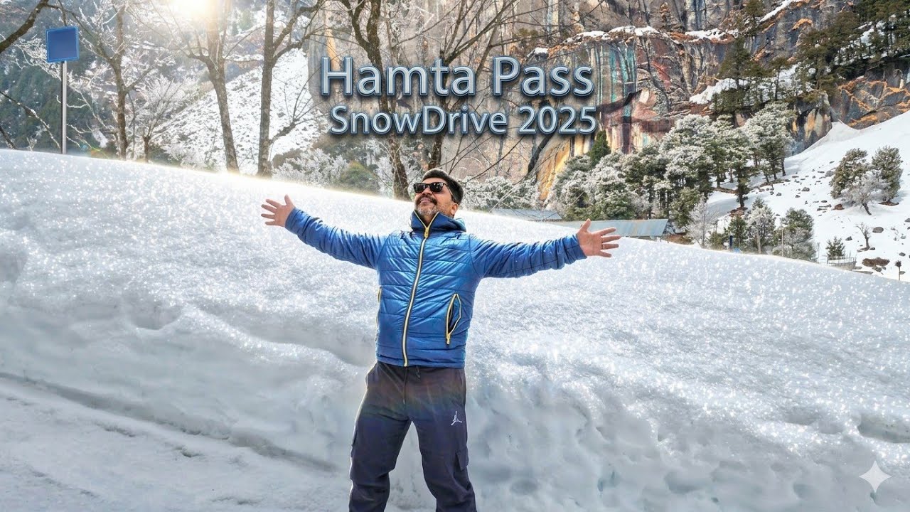 Snow Drive Video 2025 Hamta Sethan Manali With Vinay Anand Sir at LPU Lovely Professional University