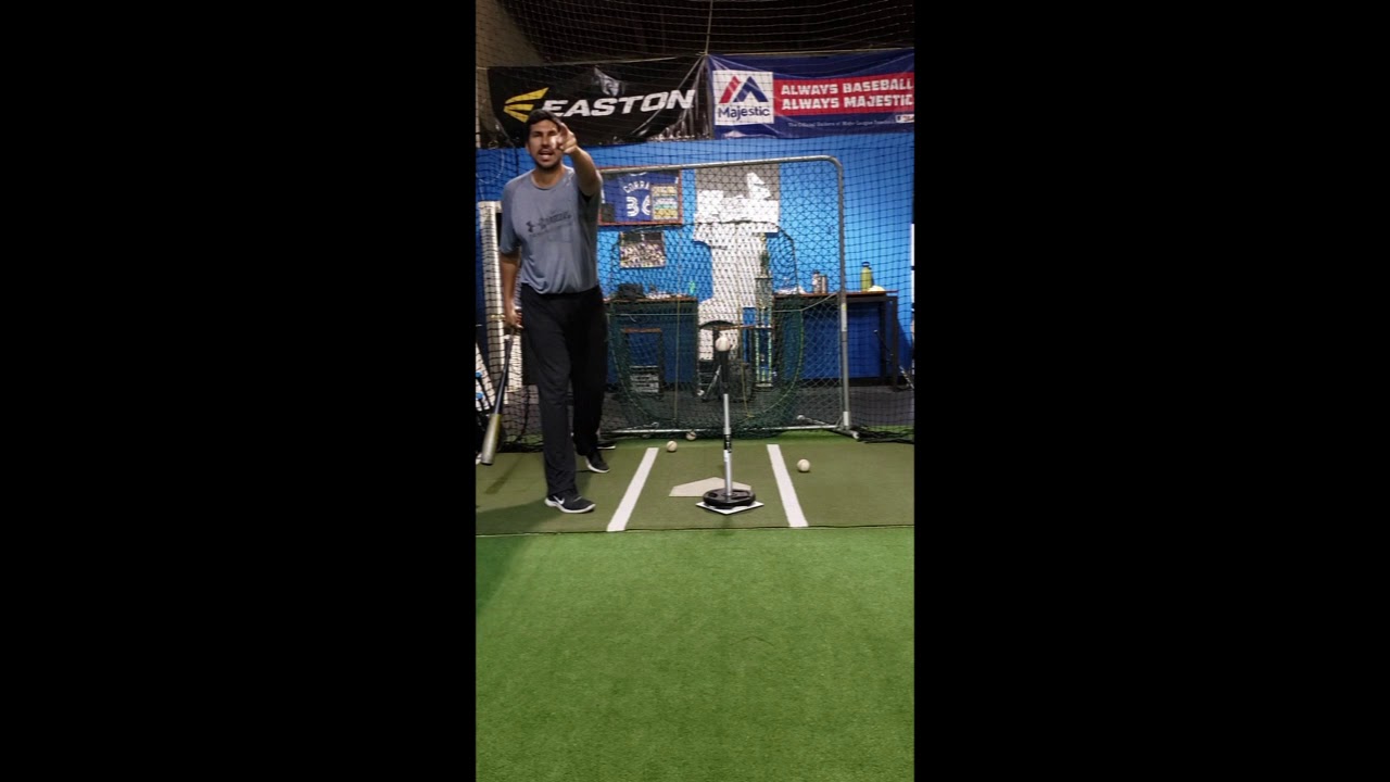 Baseball Hitting Live lesson:  Keeping the hands inside the ball
