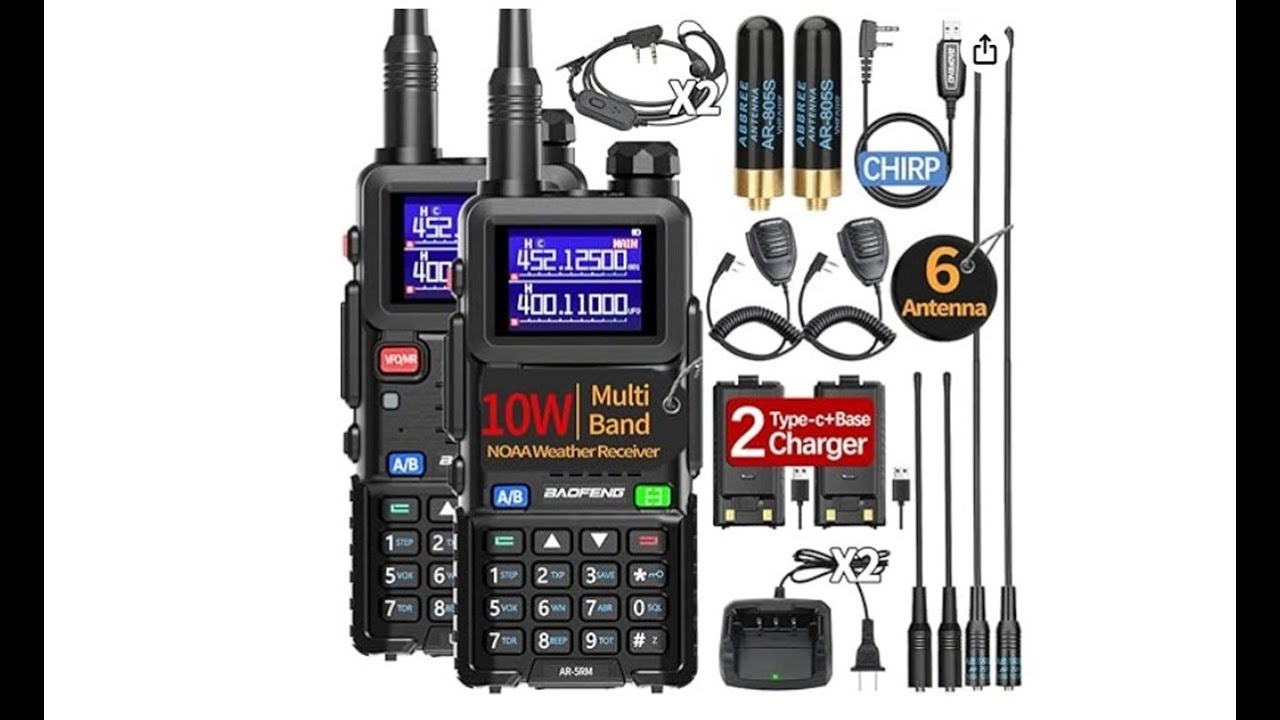 Baofeng AR-5RM Radios - No Jailbreak Necessary