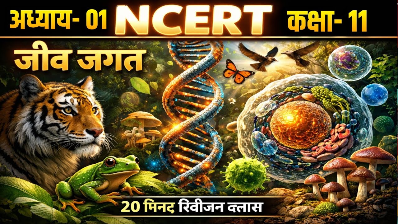 जीव जगत Class 11 Biology NCERT | Chapter 1 One Shot Revision | Class 11 Biology Shorts | NCERT 