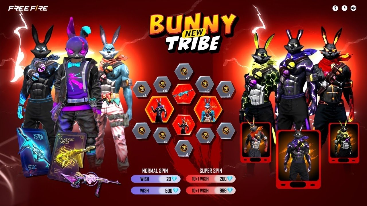 Finally All Bunny Bundle Return Confirm 💯 Coming | New Event Free Fire Bangladesh Server | FF New...